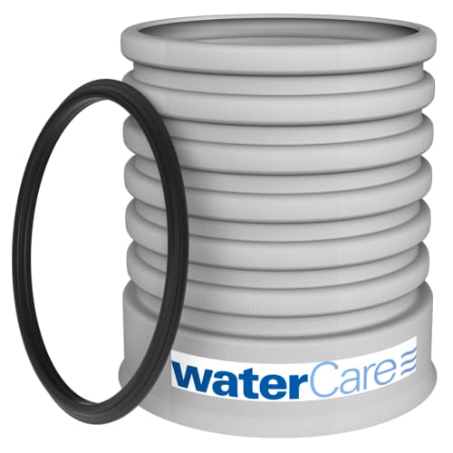 WaterCare 670/600 x 775 mm PE-forlængerrør med muffe/gummiring